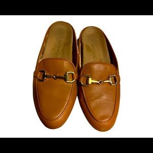 Flat business casual loafers